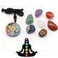 Coffret de Pierres Naturels 7 Chakras + Collier